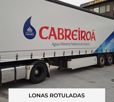 Lonas rotuladas