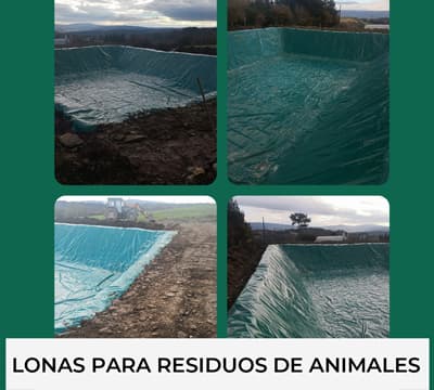 Lonas para residuos de animales